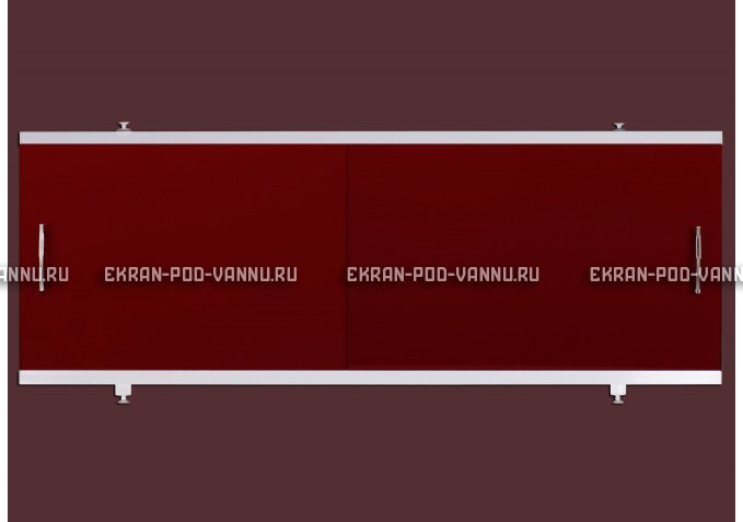 Экран EUROPLEX Универсал бордо под трубы – купить по цене 6250 руб. в интернет-магазине в городе Самара картинка 1