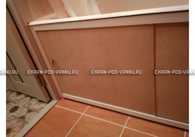 Раздвижной экран EUROPLEX Комфорт бежевый – купить по цене 6750 руб. в интернет-магазине в городе Самара картинка 2