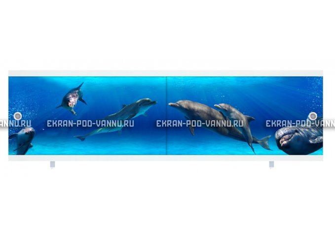 Экран МетаКам Ультралегкий 150 и 170 Дельфины – купить по цене 1590 руб. в интернет-магазине в городе Самара картинка 2