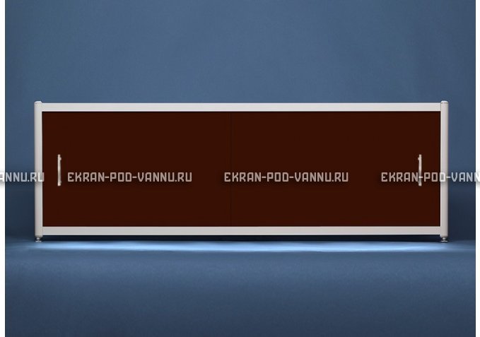 Раздвижной экран EUROPLEX Комфорт шоколад – купить по цене 6750 руб. в интернет-магазине в городе Самара картинка 1