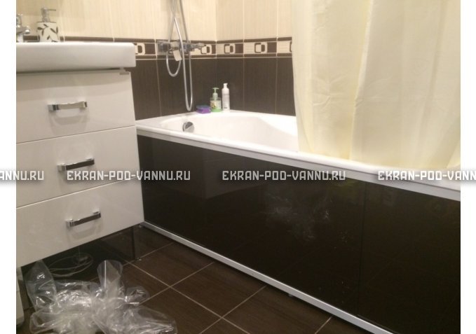 Раздвижной экран EUROPLEX Комфорт шоколад – купить по цене 6750 руб. в интернет-магазине в городе Самара картинка 3