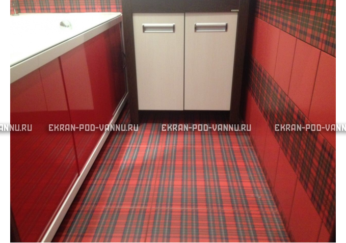 Экран раздвижной EUROPLEX Комфорт красный – купить по цене 6250 руб. в интернет-магазине в городе Самара картинка 3