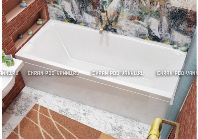 Акриловая ванна Relisan Kristina 170x75 – купить по цене 16160 руб. в интернет-магазине в городе Самара картинка 4