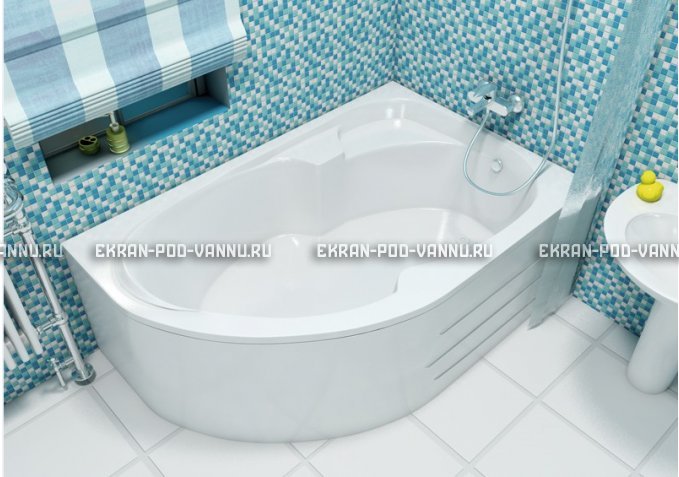 Акриловая ванна Relisan Sofi 170x105 – купить по цене 23480 руб. в интернет-магазине в городе Самара картинка 1