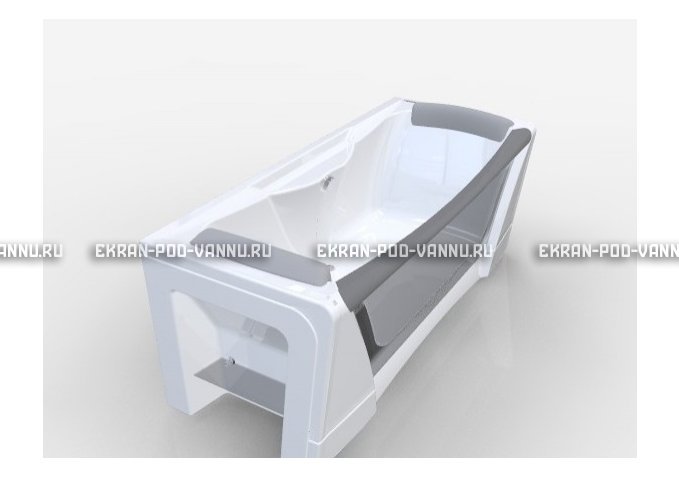 Прозрачная ванна 1MarKa Dolce Vita 180x80 – купить по цене 43200 руб. в интернет-магазине в городе Самара картинка 3