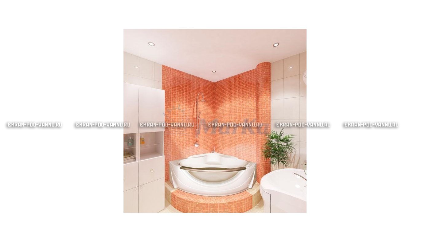 Акриловая ванна 1MarKa Grand Luxe 155х155 – купить по цене 39827 руб. в интернет-магазине в городе Самара картинка 15