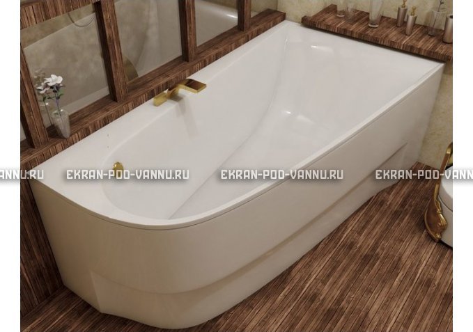Акриловая ванна Vayer Boomerang 160x90 – купить по цене 52780 руб. в интернет-магазине в городе Самара картинка 1