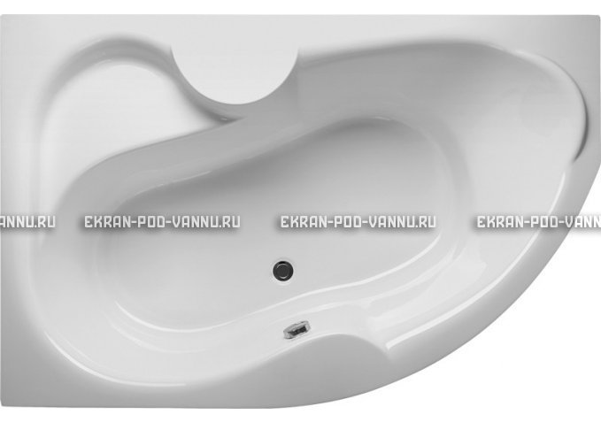 Акриловая ванна Vayer Azalia 170x105 – купить по цене 28800 руб. в интернет-магазине в городе Самара картинка 2