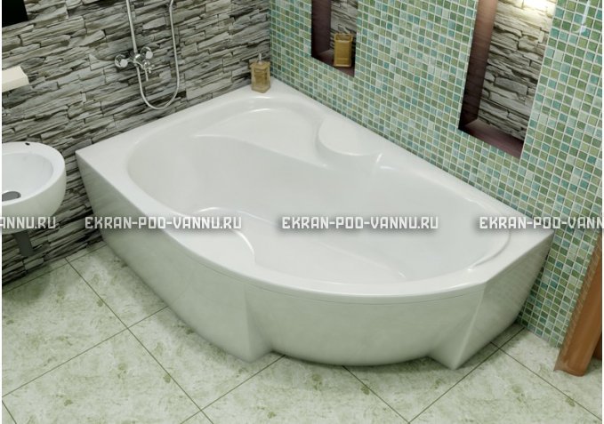 Акриловая ванна Vayer Azalia 170x105 – купить по цене 28800 руб. в интернет-магазине в городе Самара картинка 1