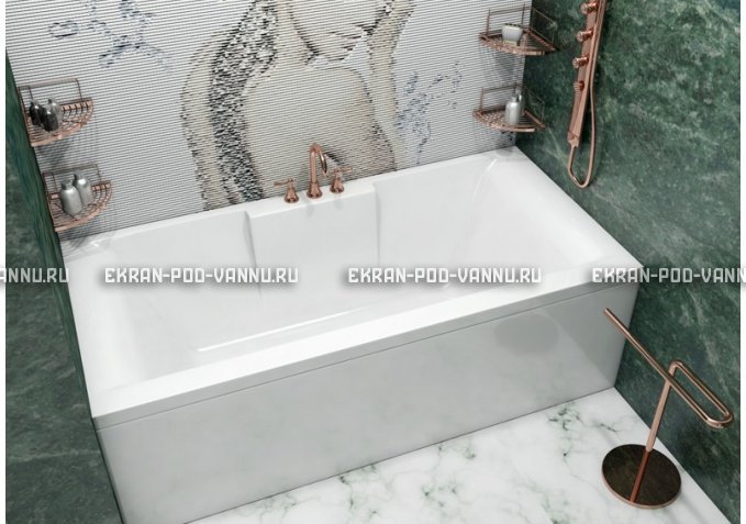Акриловая ванна Vayer Casoli 180x80 – купить по цене 23580 руб. в интернет-магазине в городе Самара картинка 1