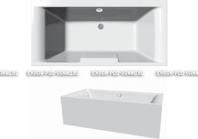 Акриловая ванна Vayer Casoli 180x80 – купить по цене 23580 руб. в интернет-магазине в городе Самара картинка 4