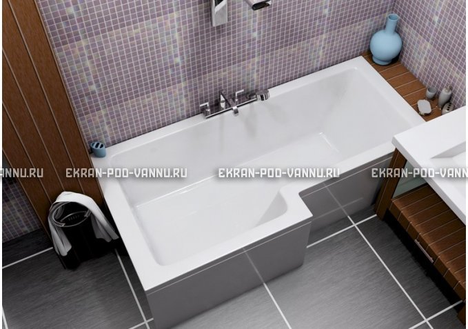 Акриловая ванна Vayer Options 170х70/85 – купить по цене 24110 руб. в интернет-магазине в городе Самара картинка 1