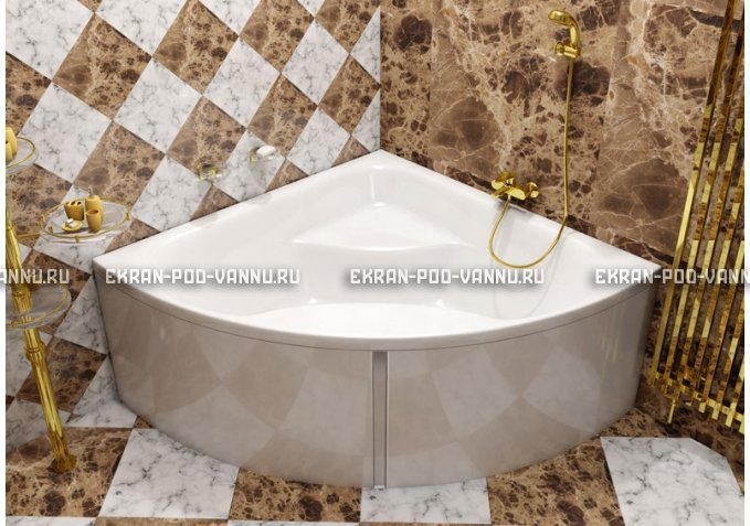 Акриловая ванна Vayer Persefona 140x140 – купить по цене 25230 руб. в интернет-магазине в городе Самара картинка 1