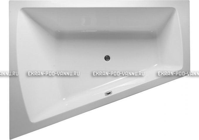 Акриловая ванна Vayer Trinitiy 170x130 – купить по цене 32590 руб. в интернет-магазине в городе Самара картинка 2