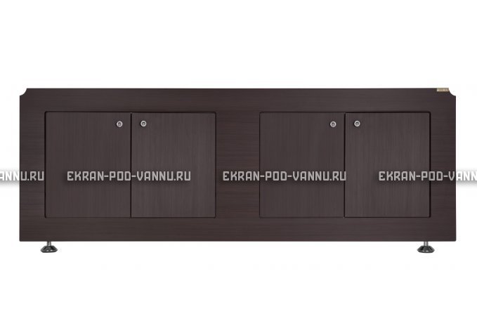 Экран VOD-OK Олимп 150 распашной - Венге – купить по цене 5230 руб. в интернет-магазине в городе Самара картинка 1