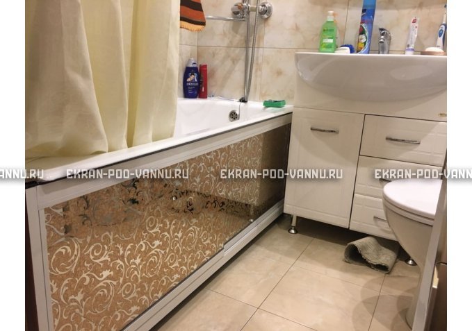 Раздвижной экран EUROPLEX Роликс Золото – купить по цене 12500 руб. в интернет-магазине в городе Самара картинка 1
