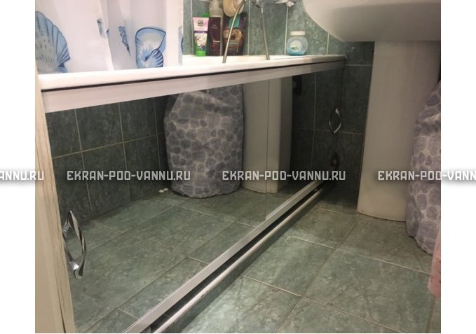 Зеркальный экран под трубы EUROPLEX Универсал – купить по цене 8500 руб. в интернет-магазине в городе Самара картинка 1