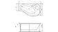 Акриловая ванна Relisan Isabella 170x90x60 – купить по цене 24130 руб. в интернет-магазине в городе Самара картинка 8