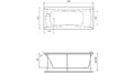 Акриловая ванна Relisan Loara 180x80 – купить по цене 23580 руб. в интернет-магазине в городе Самара картинка 17