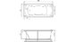 Акриловая ванна Relisan Loara 180x80 – купить по цене 23580 руб. в интернет-магазине в городе Самара картинка 8