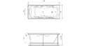 Акриловая ванна Relisan Marina 170x75 – купить по цене 15725 руб. в интернет-магазине в городе Самара картинка 17