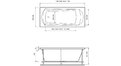 Акриловая ванна Relisan Tamiza 170x75 – купить по цене 19160 руб. в интернет-магазине в городе Самара картинка 17