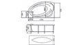 Акриловая ванна 1MarKa Julianna 170x100 – купить по цене 21320 руб. в интернет-магазине в городе Самара картинка 13