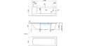 Акриловая ванна 1MarKa Modern 130x70 – купить по цене 8620 руб. в интернет-магазине в городе Самара картинка 21