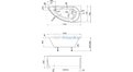 Акриловая ванна 1MarKa Piccolo 150х75 – купить по цене 11310 руб. в интернет-магазине в городе Самара картинка 25