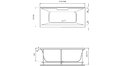 Акриловая ванна Vayer Casoli 180x80 – купить по цене 23580 руб. в интернет-магазине в городе Самара картинка 21